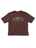 Coffee Brown Box-Fit Tee